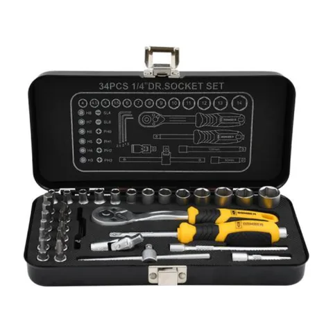 Bomber – Set gedora 34 komada 1/4″ – 084147