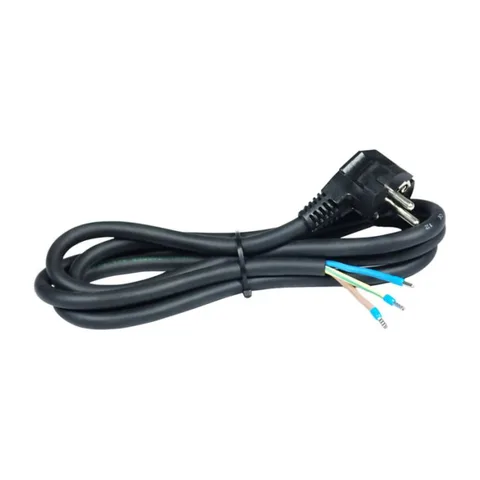 Commel Priključni Kabl 16A 250V 3500W Crni 2m H05RR-F 3G2,5 – C 0635