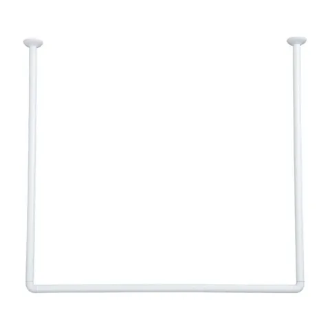 DRŽAČ ZAVESE 80X80X80 BELI