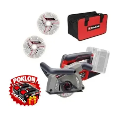 TP-MA 36/30 Li BL-Solo Aku glodalica za kanale + Set 2×4.0Ah Twinpack