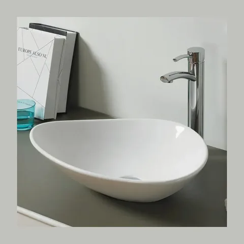Rubicer Nadgradni Lavabo 53×41,5 cm asimetrični