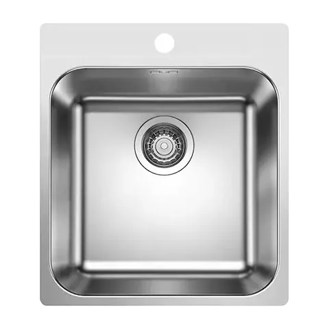 Blanco Supra 400-IF/A R12 sudopera 44×50 cm brušeni inox (526352)