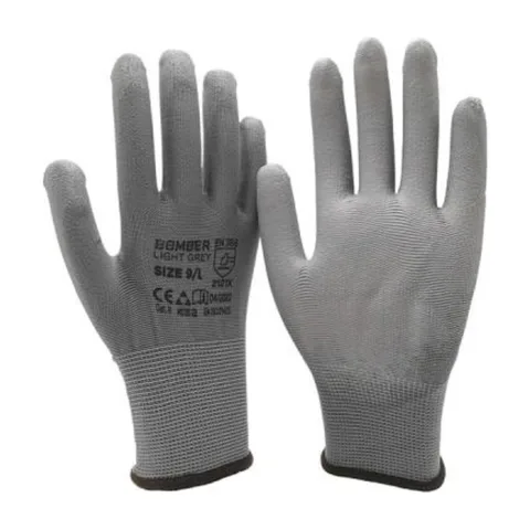 Bomber – Rukavice Bomber Light Grey 10 – 074899