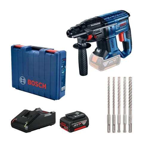 BOSCH GBH 180 Aku Čekić bušilica SDS +1×4,0Ah+kofer