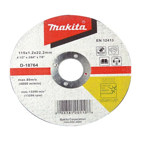 Makita brusni disk sa presovanim centrom D18817