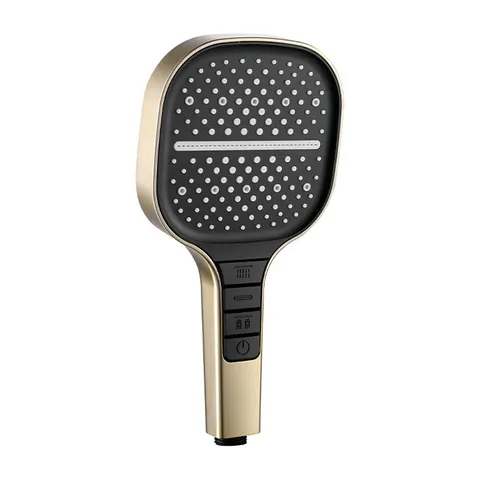 Tuš ručica COPEN 3F 130mm crna/zlatna