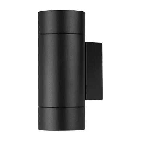 Svetiljka W10172 zidna 2GU10 IP65 crna (250480)