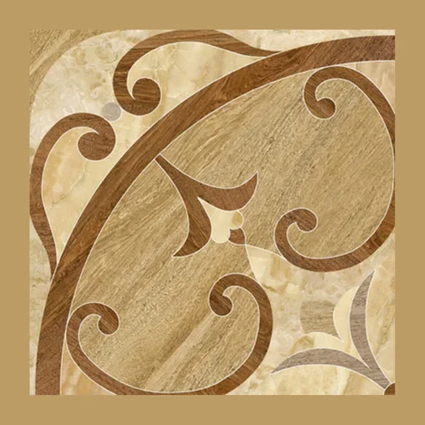 Frantic Brown Podna pločica sjaj 45×45