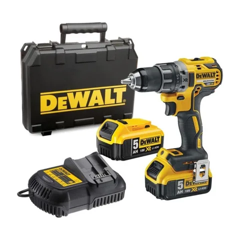 DeWalt Akumulatorska bušilica – odvijač bez četkica 18V Li-Ion 5.0 Ah, DCD791P2