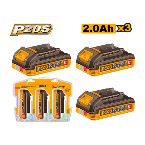 COSLI240311E SET BATERIJA 3X2AH SUPER INGCO