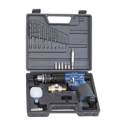 Scheppach – Pneumatska bušilica sa priborom u koferu – 39821