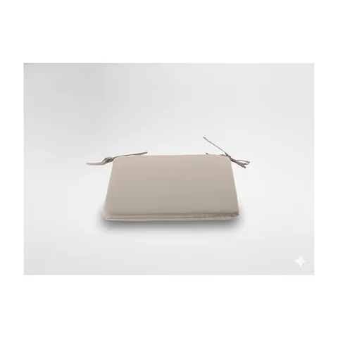 Jastuk za stolicu 40 x 40 x 3 cm prirodni (POD6495)