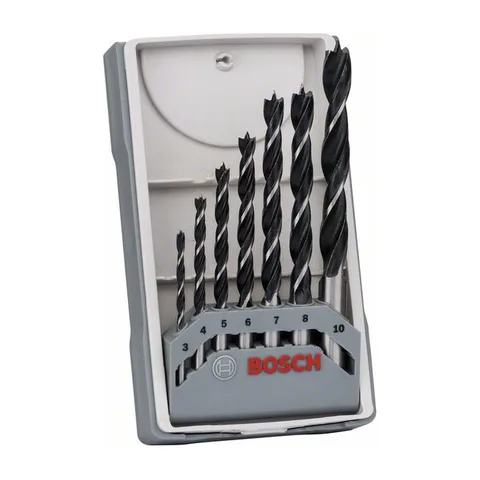 Set burgija za drvo Bosch, 7 kom