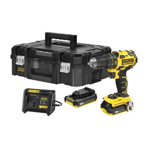 Stanley Akumulatorska udarna bušilica odvijač FatMax 18V Brushless, FMC627D2T
