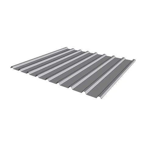 FeZn Trapezni lim – 60/210 cena po m2 (Siva Ral 9006, Debljina: 0.5)