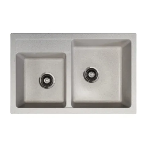 Metalac granitna sudopera QUADRO plus 2D beige