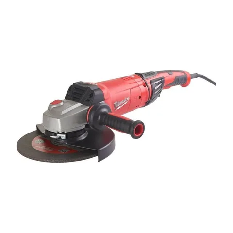 Milwaukee Električna ugaona brusilica sa AVS 230 mm, 2400 W, prekidač sa lopaticom AGVKB 24-230 EKX, 4933471464