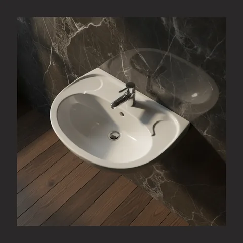 Cersanit Roma zidni lavabo 60cm (6701)