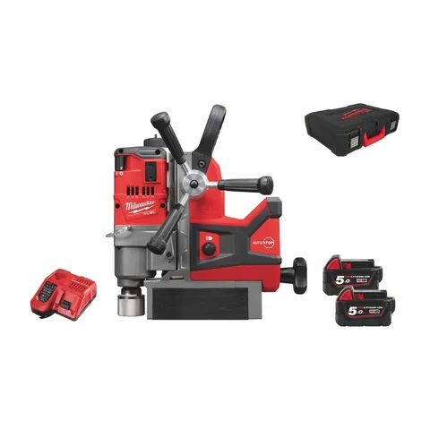 Milwaukee Magnetna akumulatorska bušilica 18V 5Ah sa permanentnim magnetom M18FMDP-502C, 4933451012