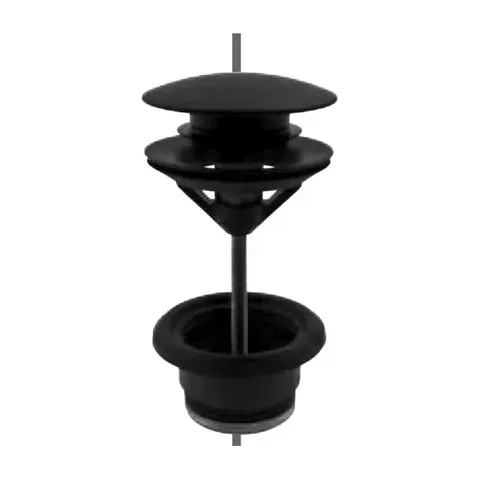 Herz nadsklop za lavabo crni 16009b