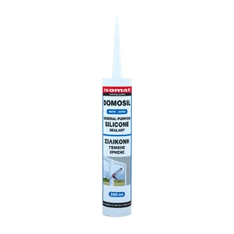 Sanitarni silikon Isomat Domosil-S, 280 ml