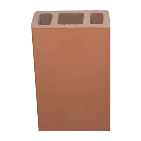 Ventilisani fasadni sistem – keramička rešetka LAMA RECTANGULAR (Favemanc, Boja: Crvena / Terakota)