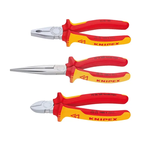 Knipex – Set VDE klešta 3-delna garnitura – 00 20 12