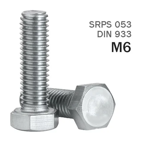 VIJAK SRPS 053 M6 (DIN 933)