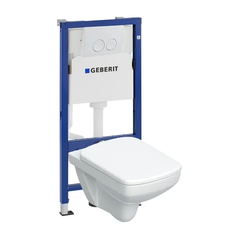 Geberit set Selnova Square i Duofix