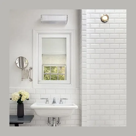 Metro pločice BLANCO Biselado Matte 10×20 – MAT