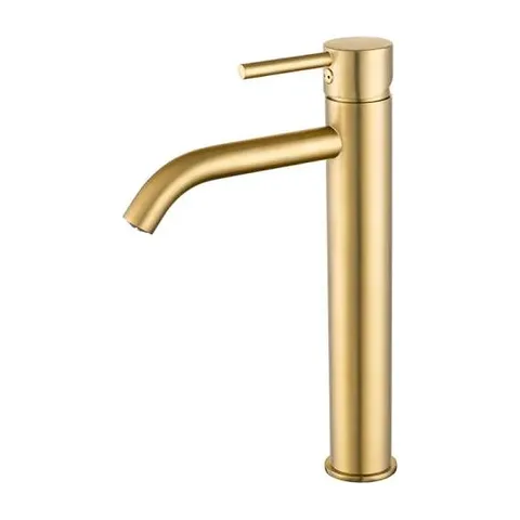 Zlatna visoka baterija za umivaonik ST2512-1GL