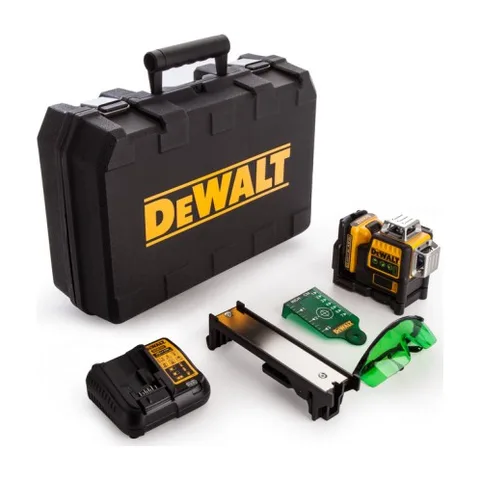 Dewalt Laser linijski – zeleni V/H 3 1 X 2.0Ah, DCE089D1G