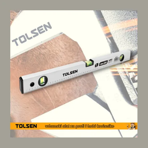 LIBELA 80cm ALUMINIJUMSKA TOLSEN 35224