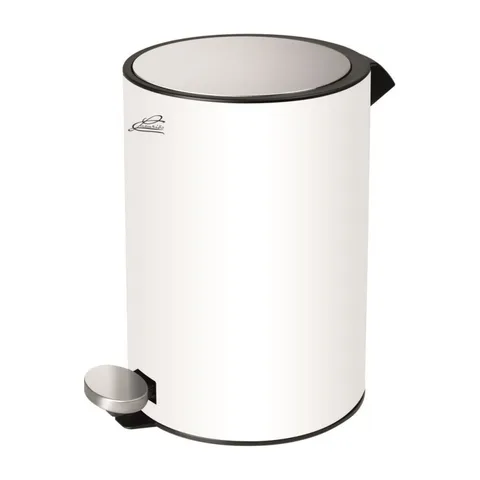 Fresh line kupatilska kanta sa pedalom 5L, bela