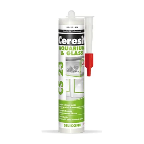 Henkel Ceresit CS 23 Silikon za Staklo i Akvarijume 300ml 688917