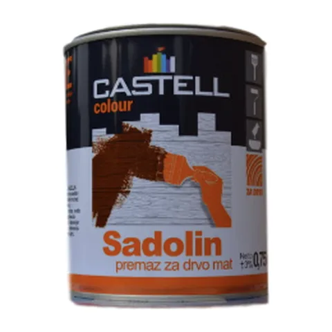 Lak i lazura za drvo Castell Sadolin, 2,5 l