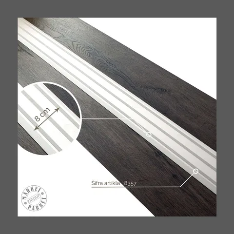 Aluminijumske prelazne lajsne (8cm)