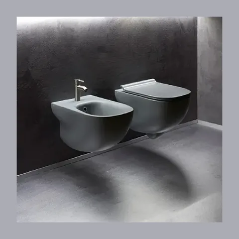 AXA Wild WC šolja konzolna rimless siva (3006009)