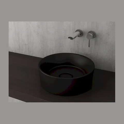LAVABO W/OUT F38cm MAT CRNI BOCCHI