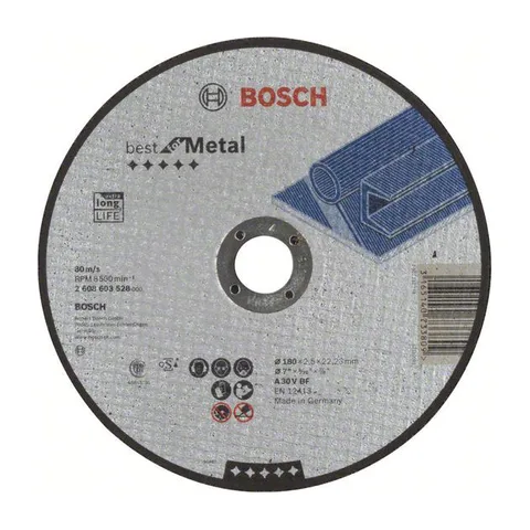 Bosch rezna ploča ravna 180X2.5X22.23 (2608603528)