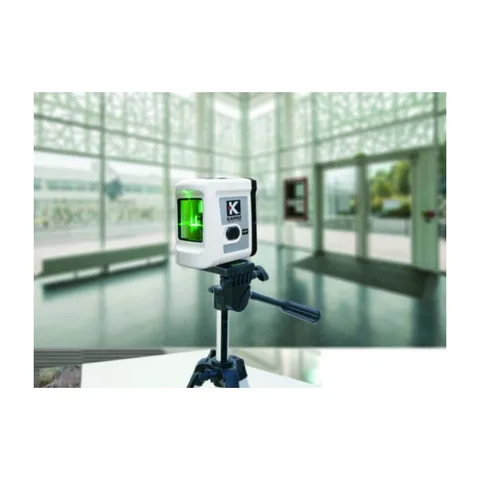 Kapro Laserski nivelator zeleni + stativ, K862GS