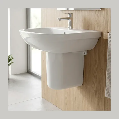 Geberit Selnova keramički polustub za lavabo beli (500.329.01.1)