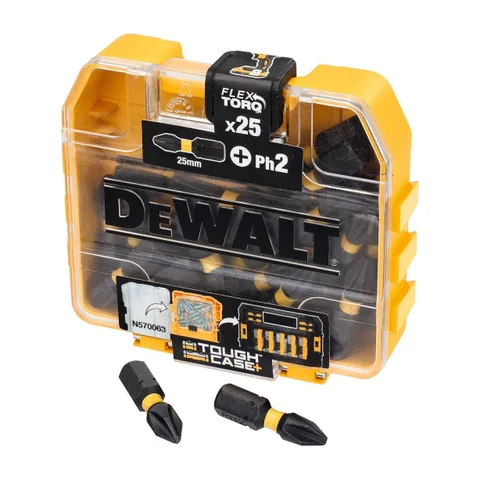 DEWALT SET BITOVA IMPACT TORSION PH2 25MM DT70555