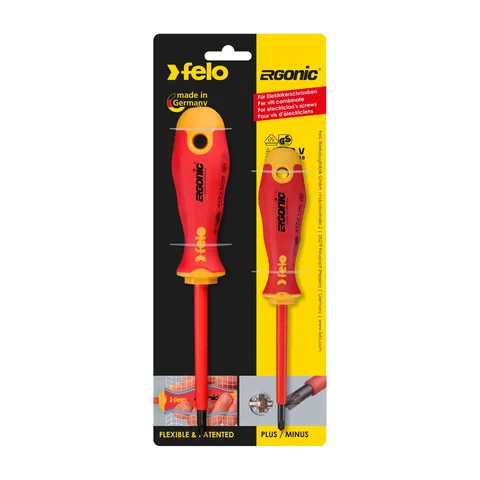 Felo – Set šrafcigera Ergonic VDE XENO SL/PZ, 2kom – 41792191