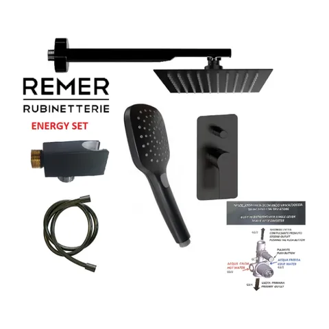REMER ENERGY UGRADNI SET CRNA