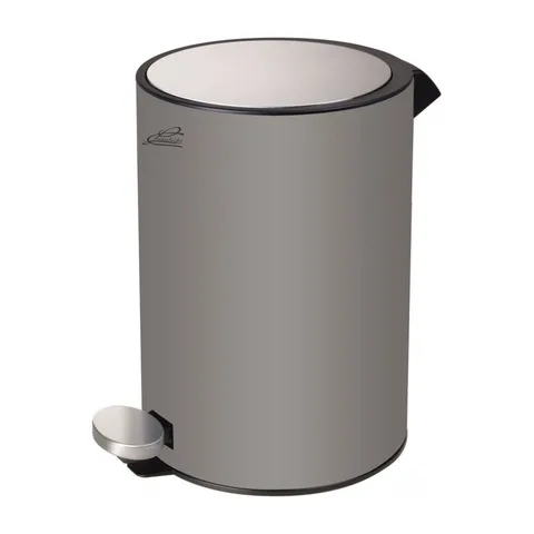 Fresh line kupatilska kanta sa pedalom 5L, siva