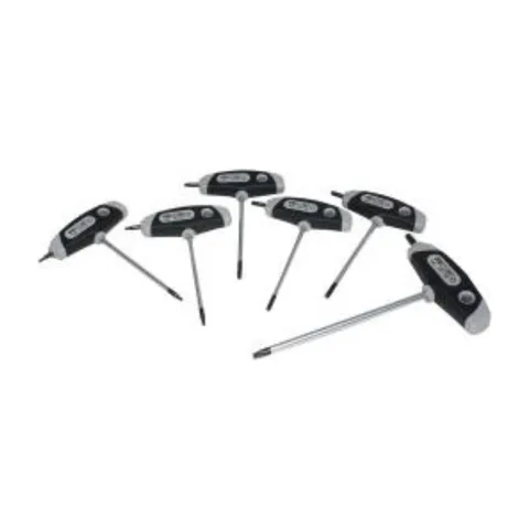 SKG – T-drška Torx komplet T9, T10, T15, T20, T25, T30 – 6kom – SKG 24000