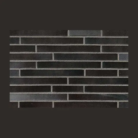 Fasadna opeka Hamburg black-blue-varicoloured smooth, LF (ABC-Klinkergruppe, Boja: Crna / Antracit, Dimenzije: 490 x 115 x 52 mm)