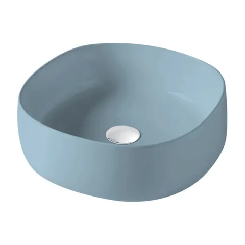 Lavabo nadgradni Olympia PADDLE 42×42 – turchese
