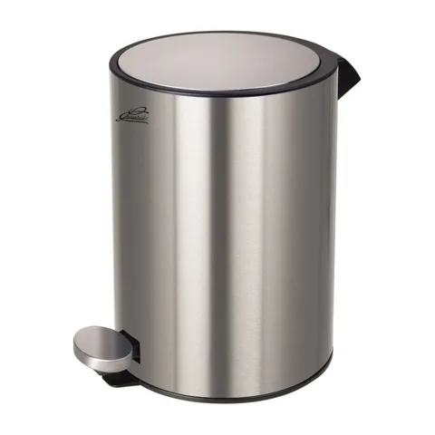 Fresh line kupatilska kanta sa pedalom 5L, inox